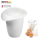 Quirltopf ohne Deckel, 1 l Weiß