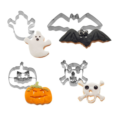 Set Ausstechförmchen Halloween 4-tlg