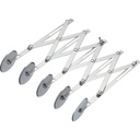 Teigschneider, 5 Rädchen