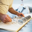 Teigschneider, 5 Rädchen