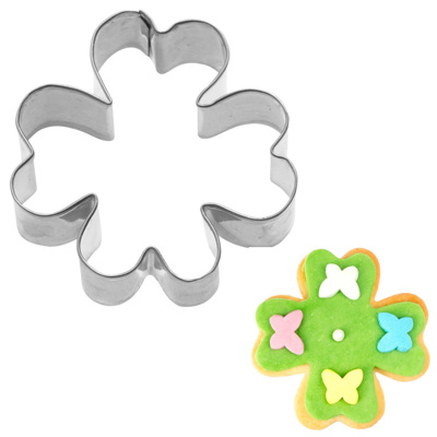 Ausstecher Kleeblatt 6 cm 