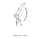 Einzelzug Korkenzieher schwarz