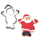 Ausstecher Weihnachtsmann 8 cm 