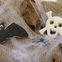 Ausstecher Totenkopf 2D 7 cm 