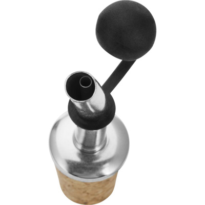 2 Ausgießer Classic Standard Naturkorken, Schlaufenkäppchen