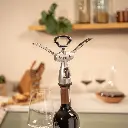 Flügelkorkenzieher silber