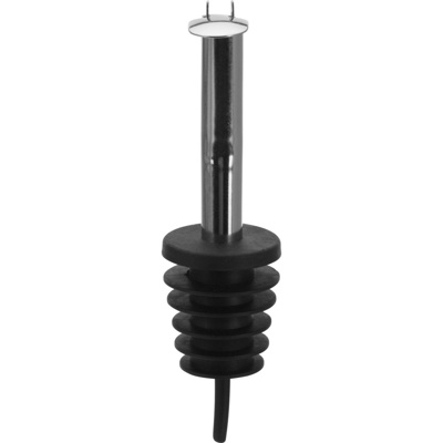 2 Ausgießer »Inox Eco-Pour«, PE-Kork, Metallkläppchen