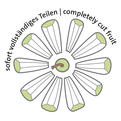 Apfel- und Birnenteiler mit Schneidteller »Divisorex Spezial«