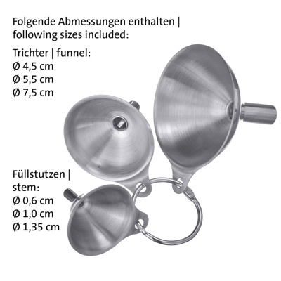 Trichter-Set »Mini«,3 tlg