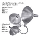Trichter-Set »Mini«,3 tlg
