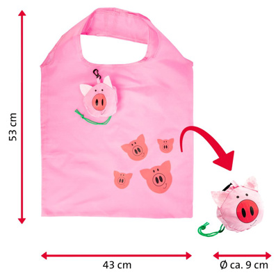 Einkaufstasche Fun, Schwein