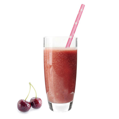 Papiertrinkhalme, rot, rosa Pkt., 50 Stk.