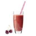 Papiertrinkhalme, rot, rosa Pkt., 50 Stk.