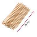 1000 Zahnstocher/Spießchen »Woody«, 65 mm