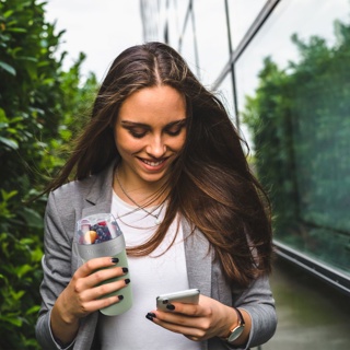 Müslibecher, 700 ml Mint