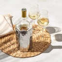 Aktivkühler (Manschette) für Wein Silber