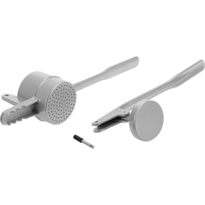 Spätzle-/Kartoffelpresse »Spätzlepress«, Rundloch, silber