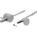 Spätzle-/Kartoffelpresse »Spätzlepress«, Rundloch, silber