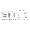 Aktivkühler (Manschette) Artico für Wein & Champagner, flexibel, schwarz