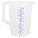 Messbecher mit geschlossenem Griff 2000ml
