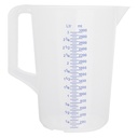 Messbecher mit geschlossenem Griff 3000ml