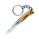 Schlüsselanhänger Klappmesser natur 5cm