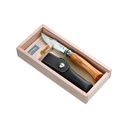 Klappmesser Luxus N°08 Olivenbaum + Etui