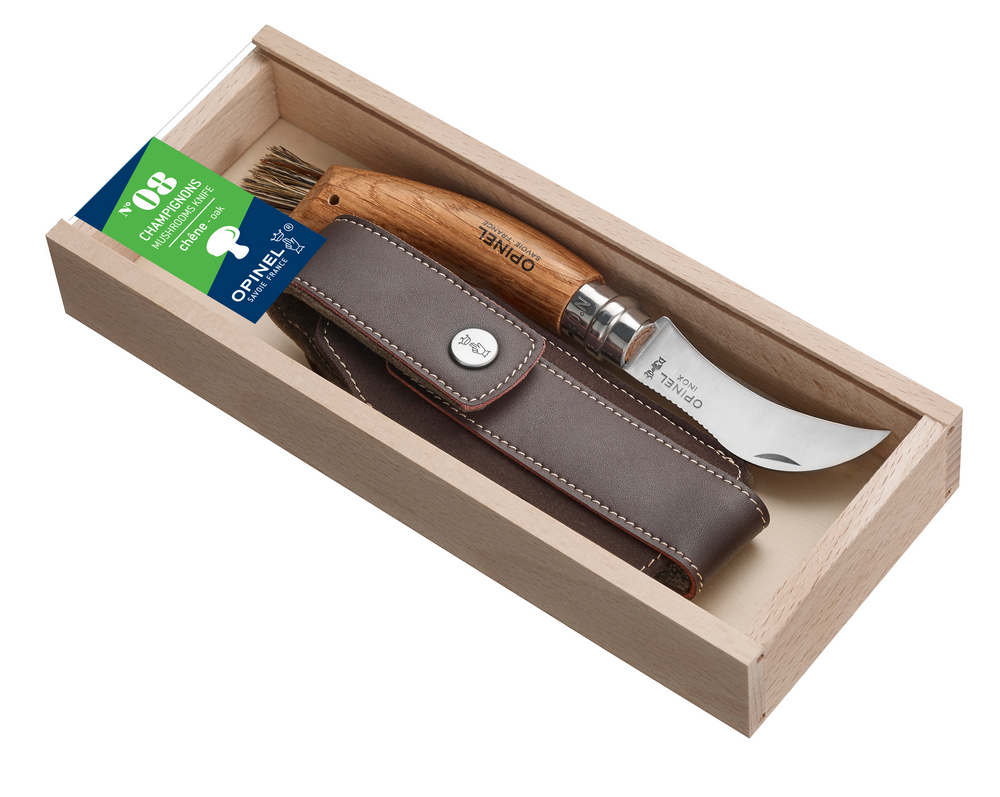 Klapppilzmesser N°08 Set mit Etui