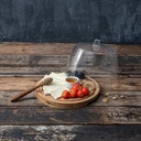 Servierbrett Rund Friends mit Domglocke - Ø 23,8 cm