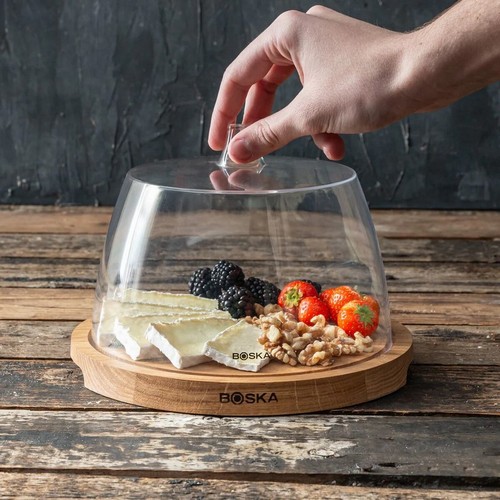 Servierbrett Rund Friends mit Domglocke - Ø 23,8 cm