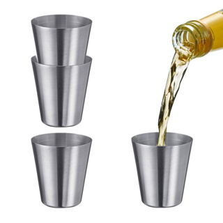 4 Mini-Becher, 30 ml »Mendo«