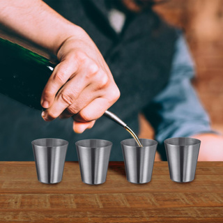 4 Mini-Becher, 30 ml »Mendo«