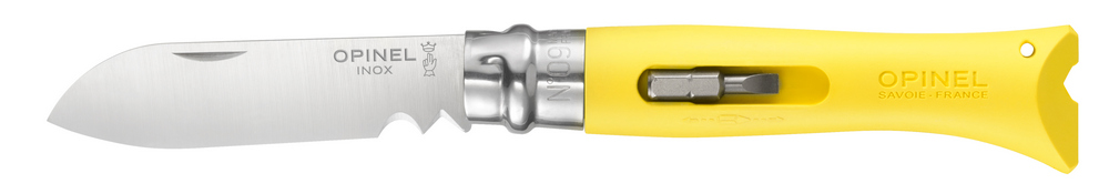 Werkzeugmesser N°09 gelb