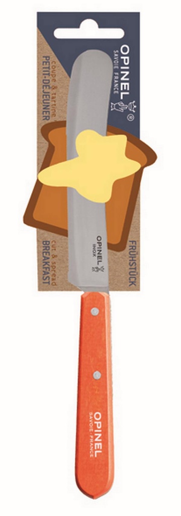 Frühstücksmesser 11,5 cm Edelstahl mandarine