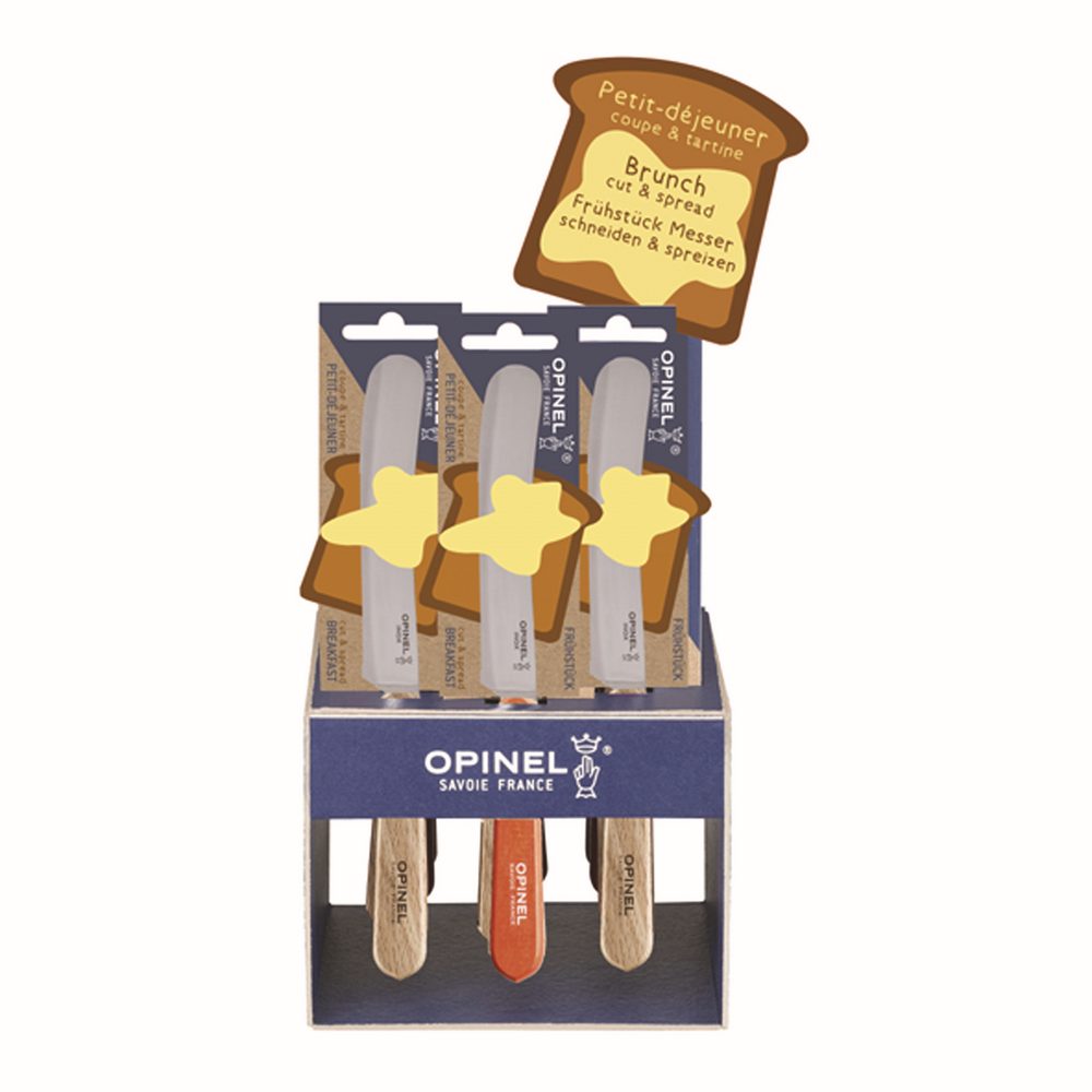 Display Frühstücksmesser 11,5 cm Edelstahl 12-teilig