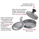 Hamburgermaker mit Heber »Uno Plus«