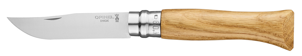 Klappmesser Luxus Edelstahl Eiche 9cm