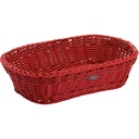 Korb »Coolorista« rechteckig, 26,5 x 19 x 7 cm, rubinrot
