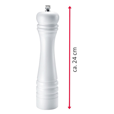 Salz- und Pfeffermühle »Classic« 24 cm weiß