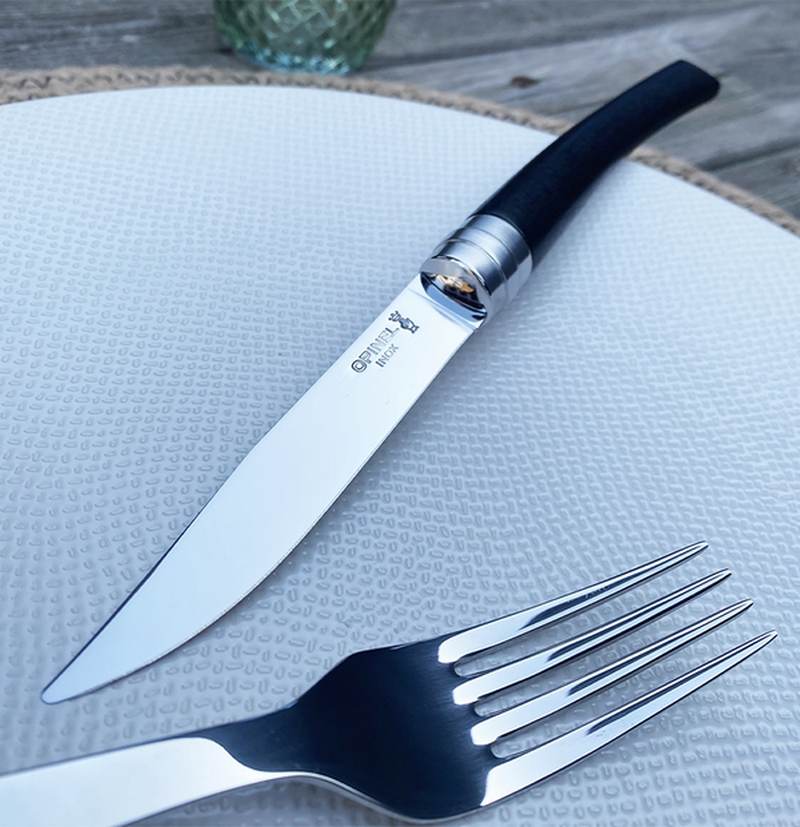 Tafelmesser-Box Chic Ebenholz 4-teilig