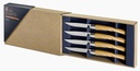 Tafelmesser-Box Chic Olivenholz 4-teilig