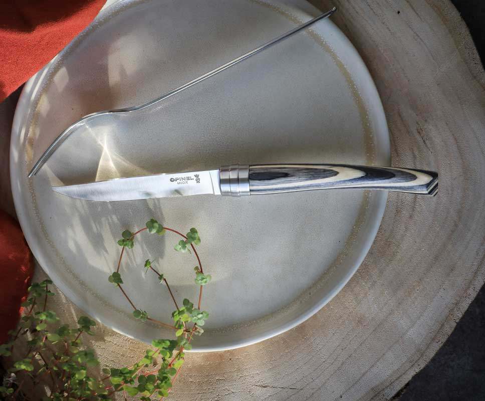 Tafelmesser-Box Chic laminierte Birke 4-teilig