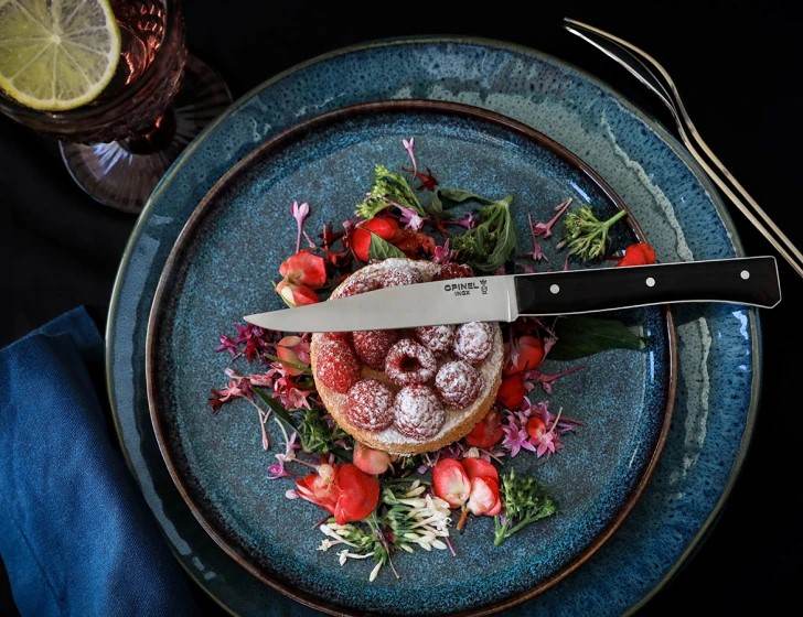 Tafelmesser-Box Facette dunkle Esche 4-teilig