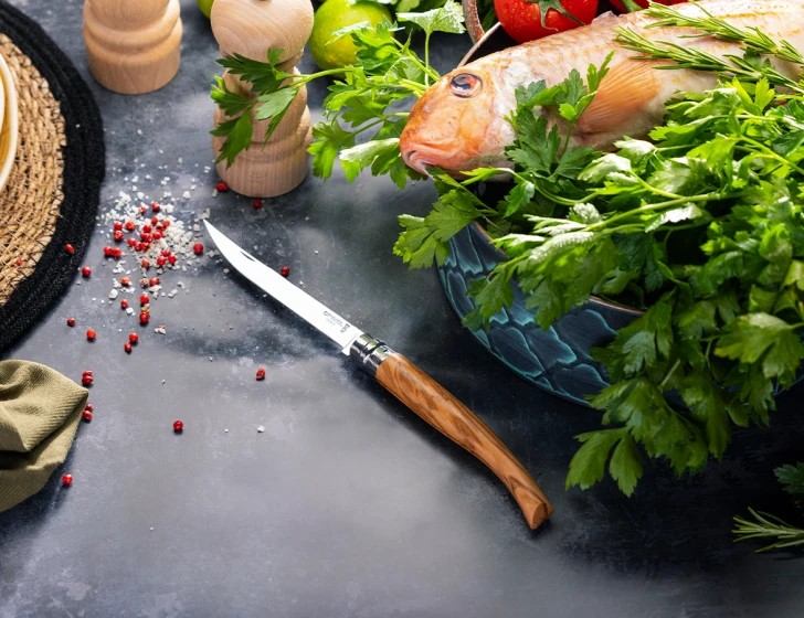 Klappmesser Effilé Olivenholz