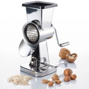 Mandelmühle »Exklusiv«, Edelstahl, 2 Trommeln