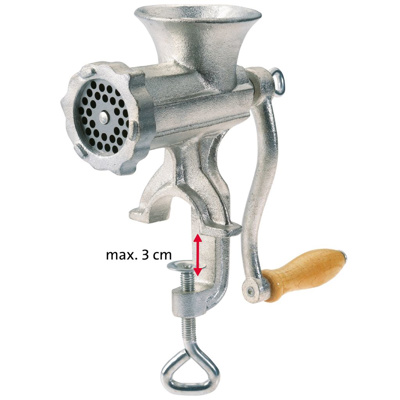 Fleischwolf, Gr. 5, Stahlguss