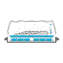 Kühlplatte, Faltschachtel 