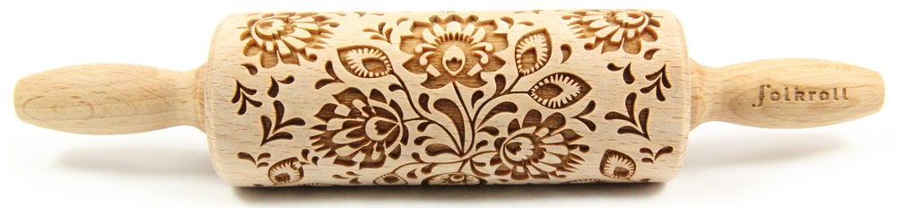 Nudelholz Blumen Junior 23cm