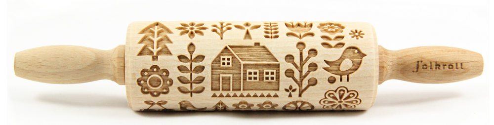 Nudelholz Skandinavisch Junior 23cm