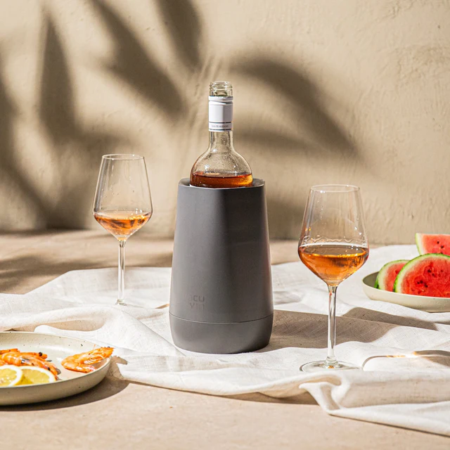 Aktiv Weinkühler Hexo, Faltschachtel Graphit